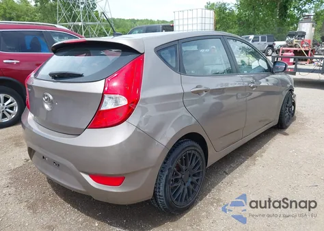 2012 Hyundai Accent Se z USA, uszkodzony, nr VIN KMHCU5AE1CU006231